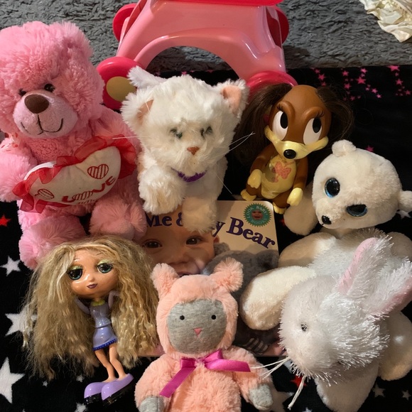 Pink “Walmart” Shopping Cart FULL of Toys!! - Picture 3 of 5